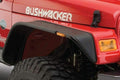 Bushwacker Flat Style Front Fender Flares for 1997-2006 Jeep Wrangler | 10055-07