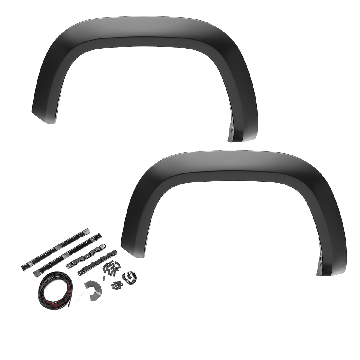 Bushwacker Extend-A-Fender Front Fender Flares for 2015-2017 Ford F-150 | 20093-02