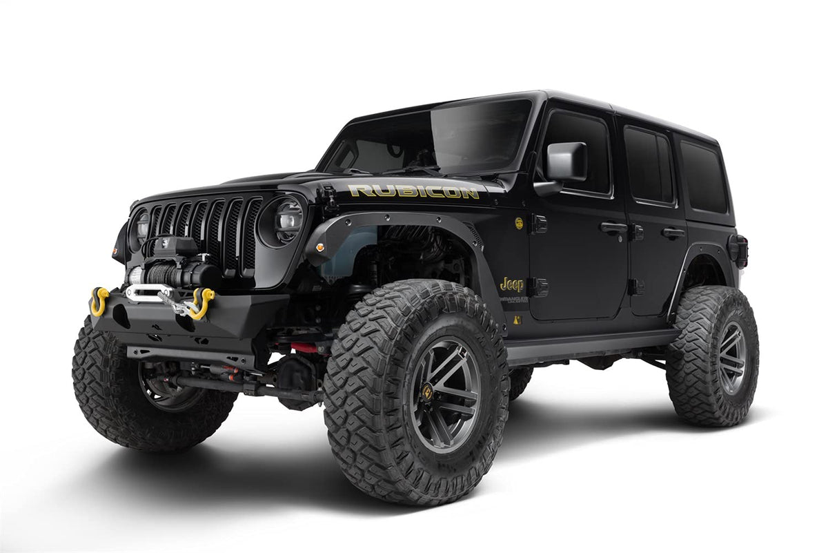 Bushwacker Trail Armor Fender Flare Delete Kit for 2018-2026 Jeep Wrangler | 14096