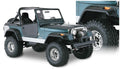 Bushwacker Cutout Pocket/Rivet Style Front & Rear Fender Flares for 1956-1986 Jeep CJ5 / CJ7 | 10910-07