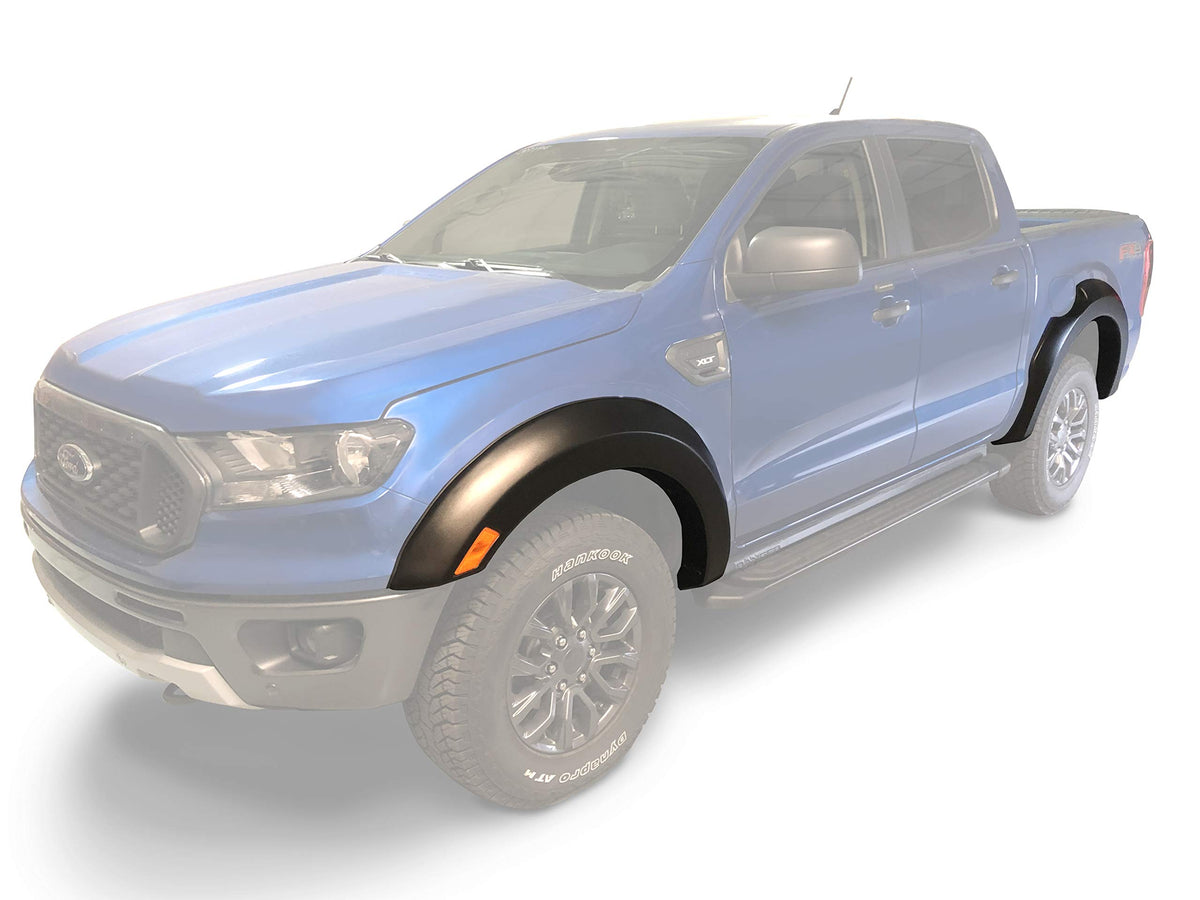 Bushwacker Extend-A-Fender Front & Rear Fender Flares for 2019-2023 Ford Ranger | 20954-02