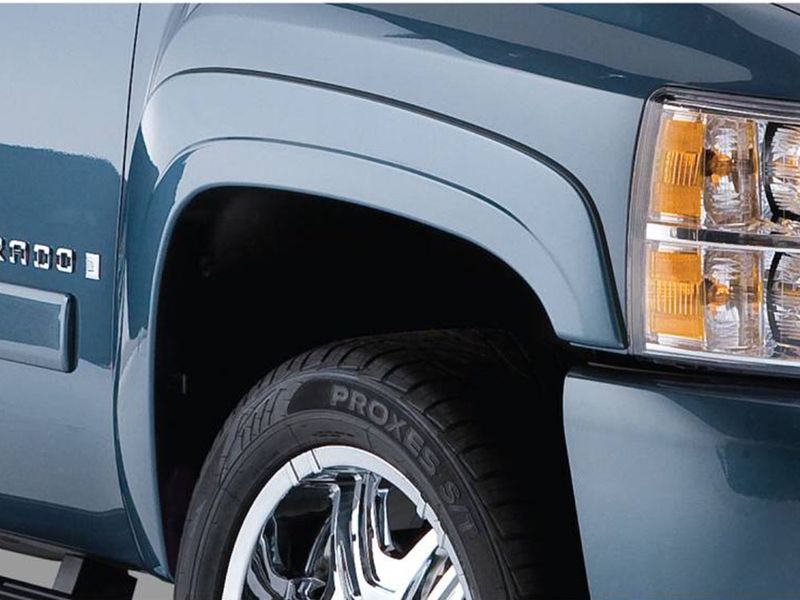 Bushwacker OE Style Fender Flares for 2007-2013 Chevy Silverado 1500, Excludes Other bed lengths
