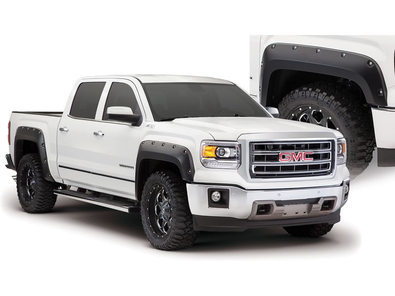 Bushwacker Pocket Style Fender Flares for 2016-2018 GMC Sierra 1500
